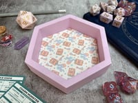 Image 4 of Pastel Magic Spell Book Wizard Dice Tray