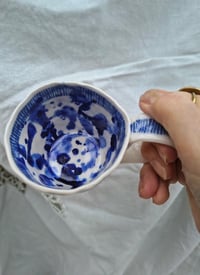 Image 3 of Flying Cat and Bird mug