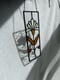 Image of Waterglass transparent folk flower