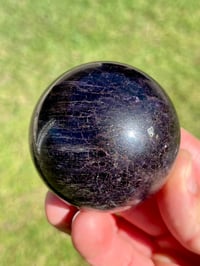 Image 10 of Charoite Aegirine & Pyrite Sphere I Siberia Russia #2952 