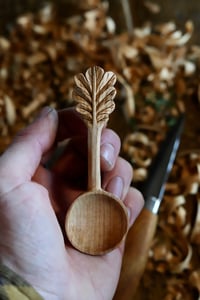 Image 1 of Oak leaf Handle Scoop  -