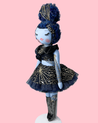 Image 2 of HAND CRAFTED MEDIUM CELESTIAL ART DOLL 