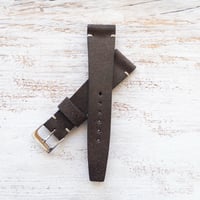 Image 4 of 20mm Corfam Style Strap - Brown Sparkle