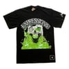 “Slime Green” Oversized -Diamond Eyez Graphic Tee