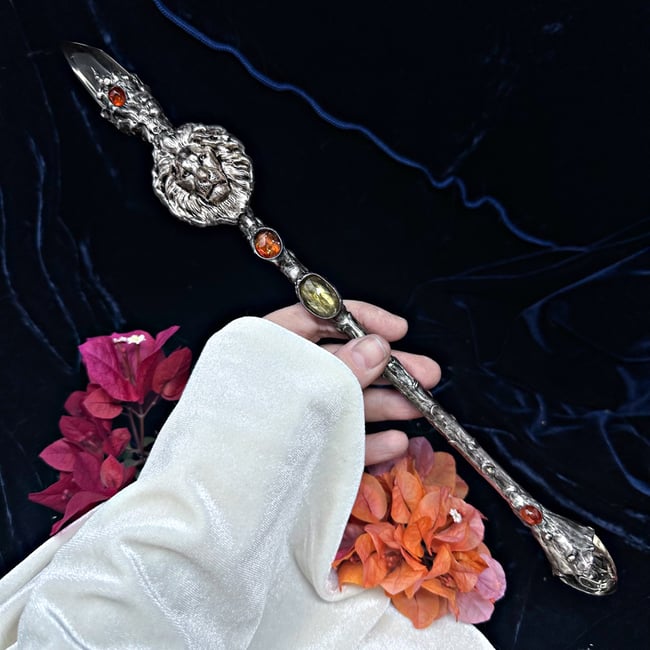 The Lion of Summer Court Wand 