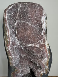 Image 2 of Rainbow Amethyst Geode Crystal Cave #2558