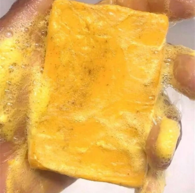 Curcuma , carrot & papaya facial soap  Image 3