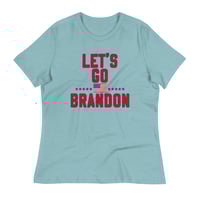 Image 7 of Let's Go Brandon 2 - Women's Relaxed T-Shirt from PatriotsCo.com