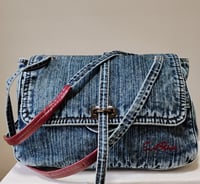 Image 1 of Denim Shoulder Bag 