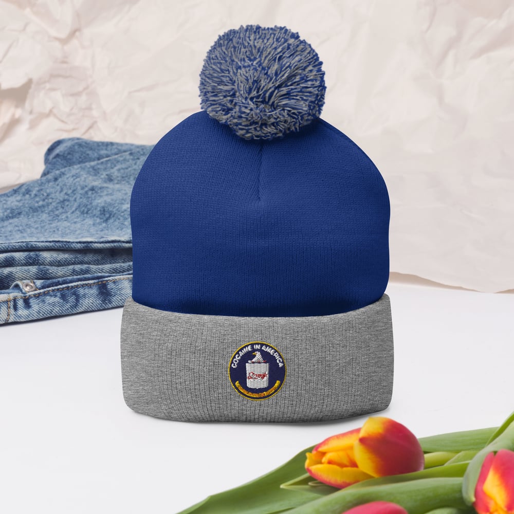 CoCaine in america Pom-Pom Beanie