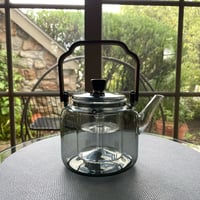 Image 2 of 1500ML Premium High Borosilicate Transparent Glass Teapot With Double Liner