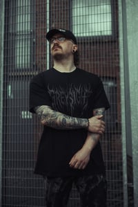Image 1 of Greysight “Self Made Hell” Heavyweight Black T-Shirt