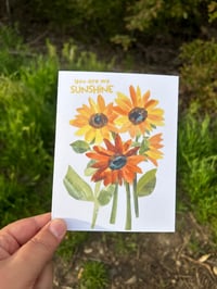 Image 1 of “You are My Sunshine” Card