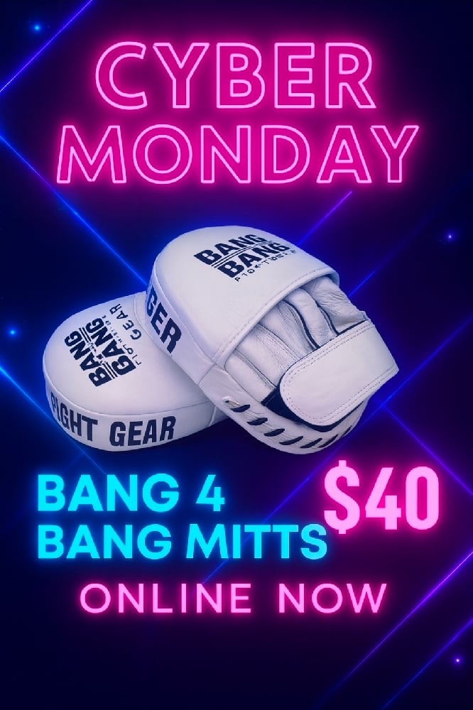 Image of Bang 4 Bang White Boxing Mitts