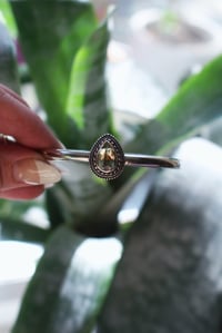 Image 1 of Green Amethyst Bangle 