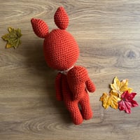 Image 2 of Crochet Red squirrel doll