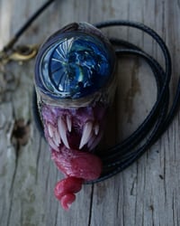 Image 13 of Alien Galaxy Eye, twisted tongue pendant, ooak