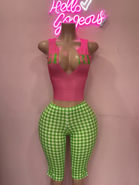 Ailani Set - Pink and Green