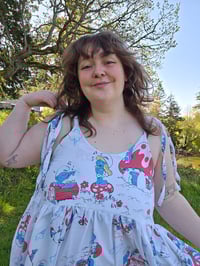 Image 4 of Smurf Tie Tank Dress