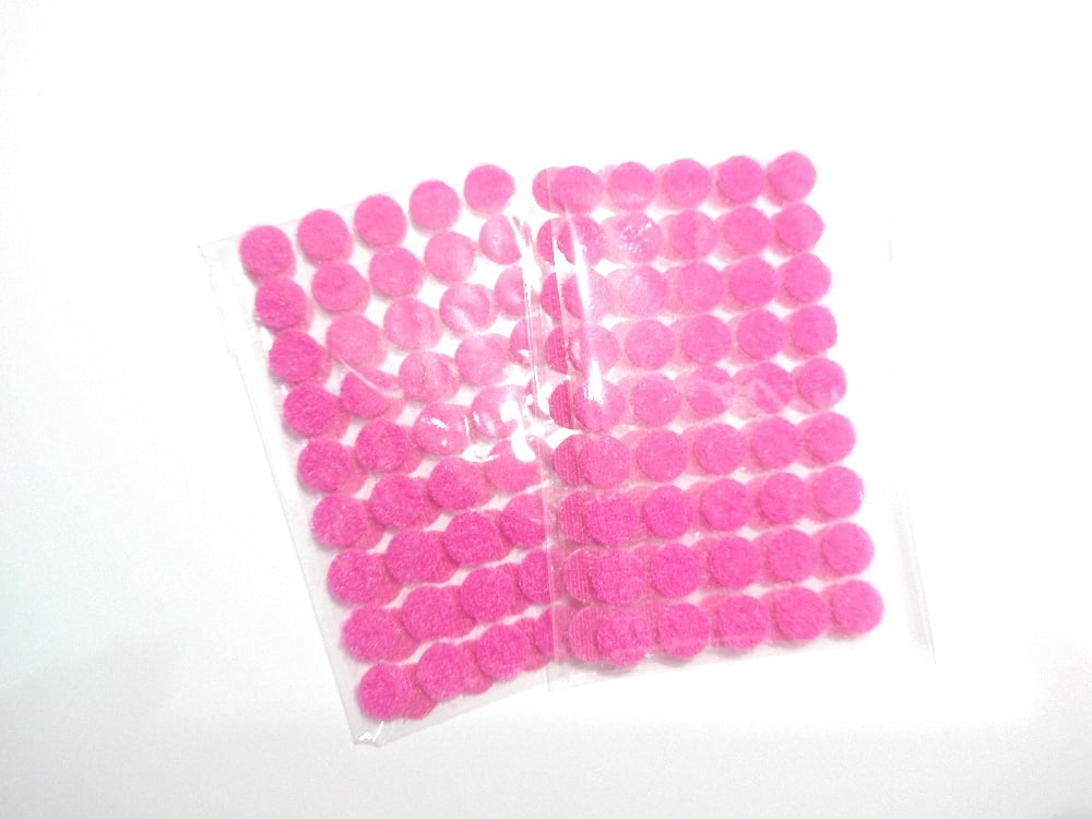 Image of Dark Pink Velcro Dots