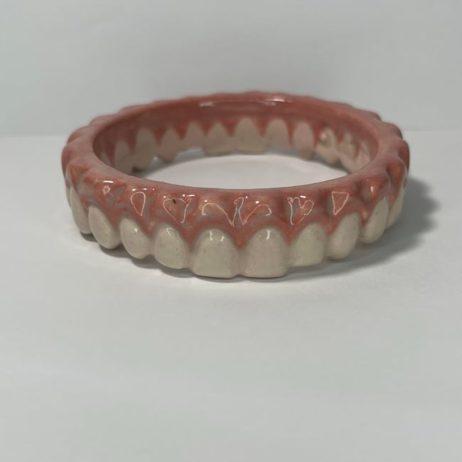 Teeth Bracelet B - 7.25 in Inner Circumference