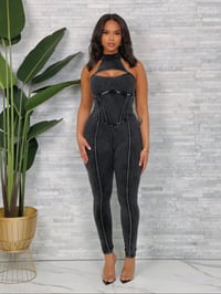 Image 1 of Plus Size Hottie Views Jumpsuit 