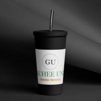 Image 1 of Insulated tumbler with a straw