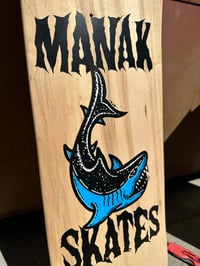 Image 3 of 8.5" Symmetrical Twin Tail Full Shape Popsicle - LandShark