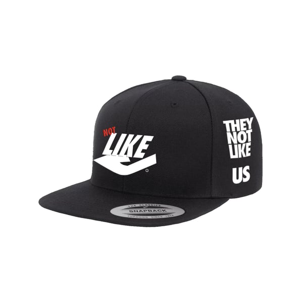 Image of “NOT LIKE” SnapBack Hat Black