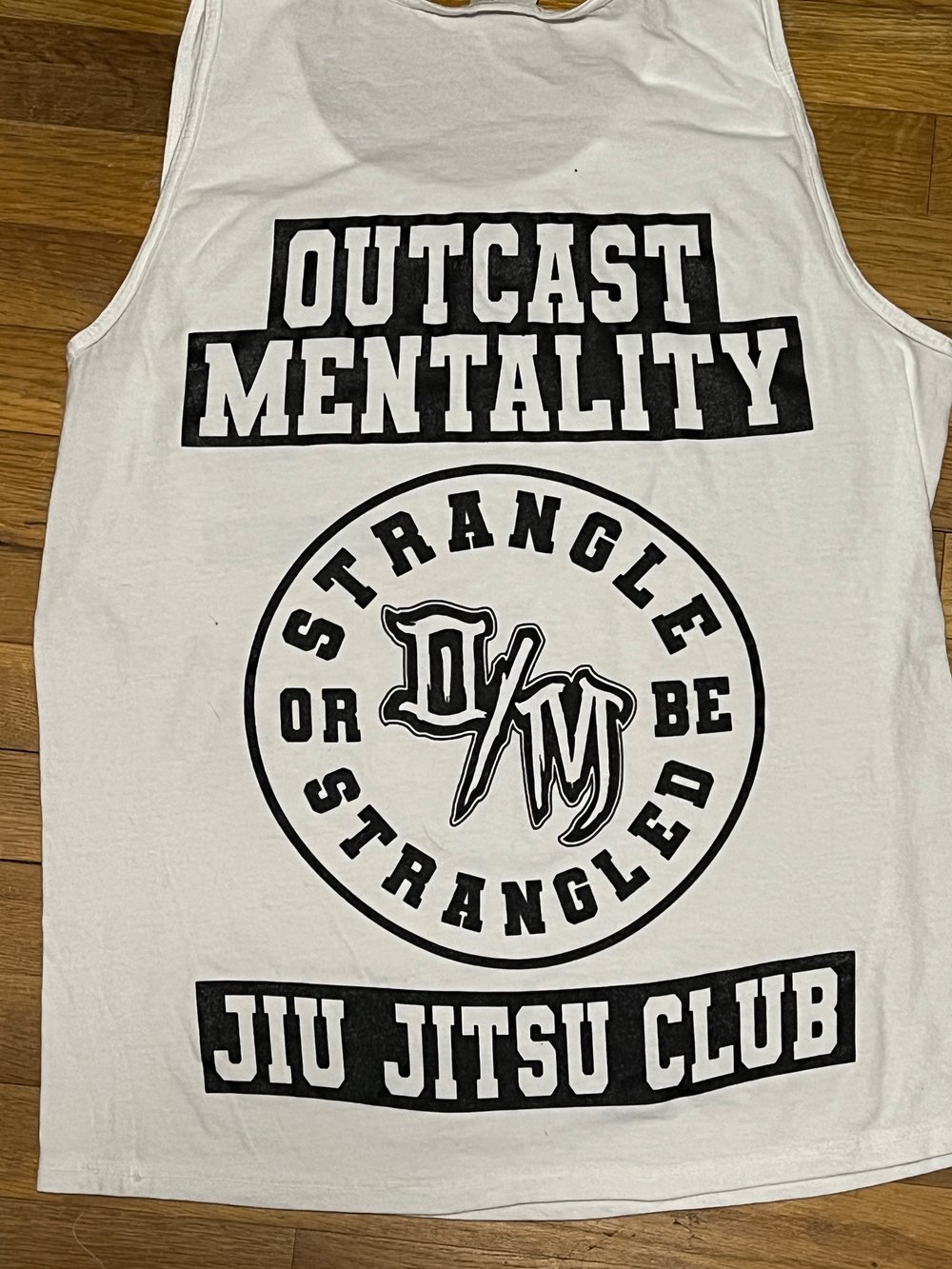 O/M Jiu Jitsu club tank (WHITE)