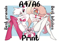 Image 2 of Hazbin Hotel - Best Bitches print