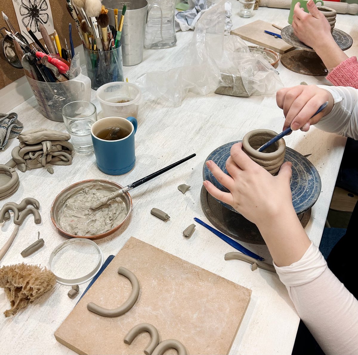 Clay workshop for two or three people