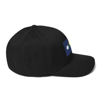Image 9 of Minnesota Rainbow Pride Flag (6 Stripe) Flexfit Cap