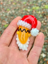 Image 3 of Homer Santa Pendant/Ornament