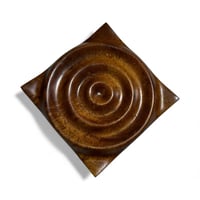Image 2 of Koa water drop ripple wall hanging