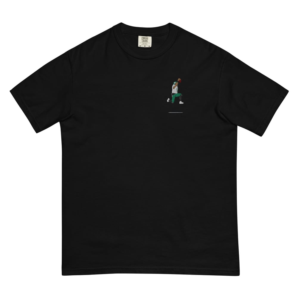 Image of QB1 Leap Garment-Dyed Heavyweight T-shirt
