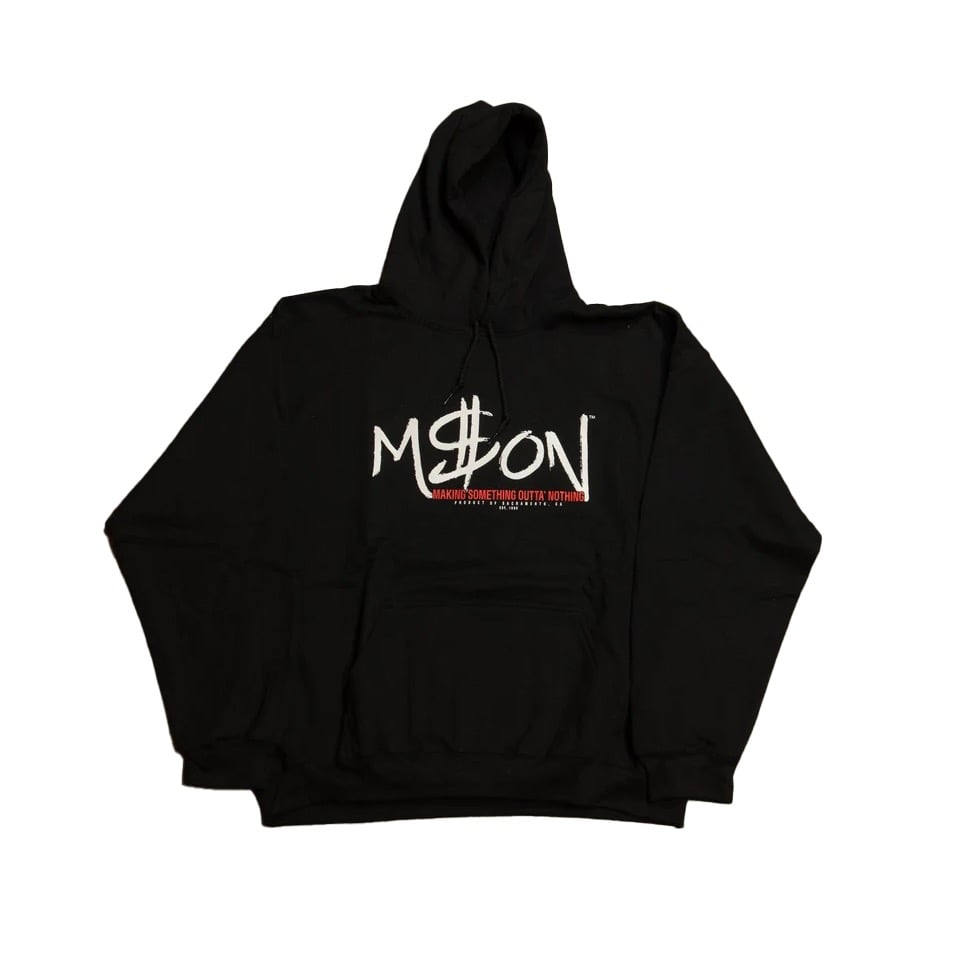 Image of OG Dollar Sign Hoodie BLACK