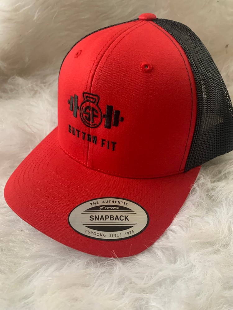 Image of Sutton Fit Snap Back Mesh Hat 