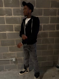 Image 2 of Cap denim black/grey