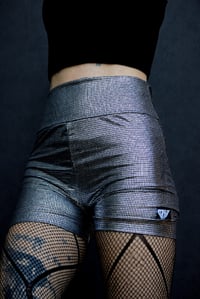 Image 2 of YARA shorts, silver 