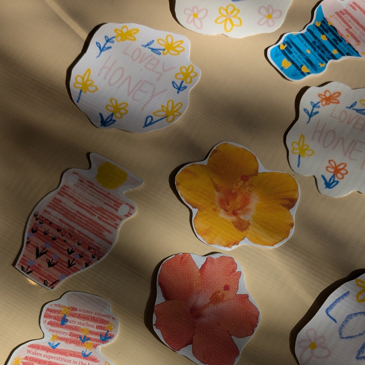 Image of naive honey sticker pack