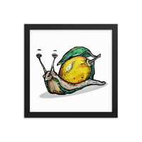 Image 3 of Framed Lemon SNART photo paper poster