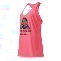 Image 11 of Next design fitted racerback tank top