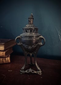 Image 5 of Réservé! Encensoir époque Art Nouveau, en régule, fin 19ème siecle