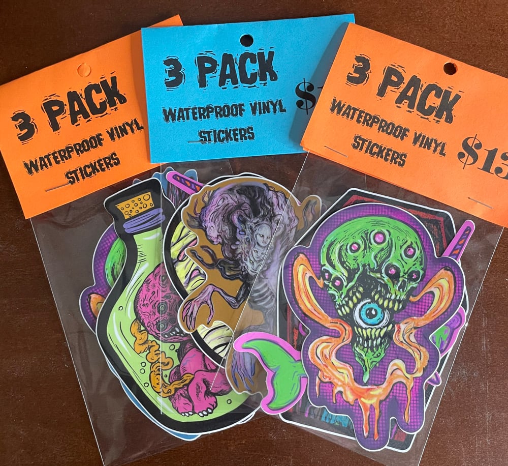 3-pack 4" stickers