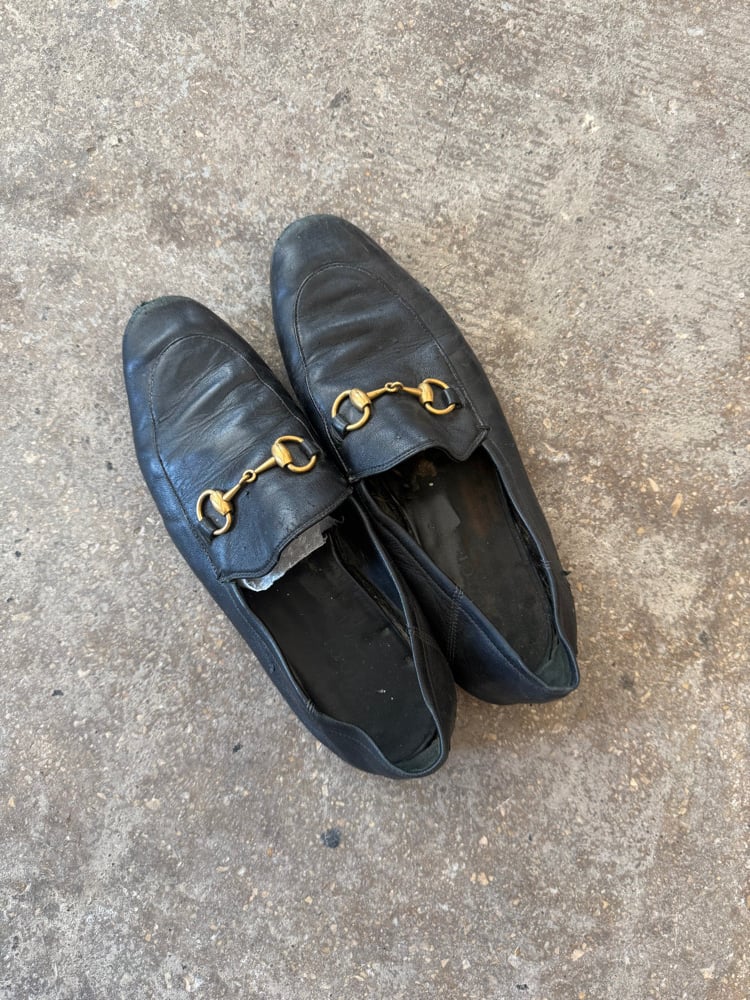 Image of Gucci Brixton Horsebit Loafers 