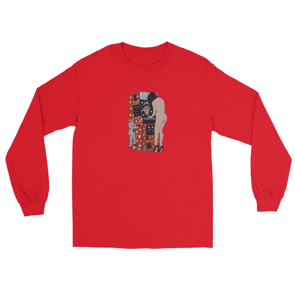 Image of BURROUGHS ARCADE GAME LONG SLEEVE SHIRT