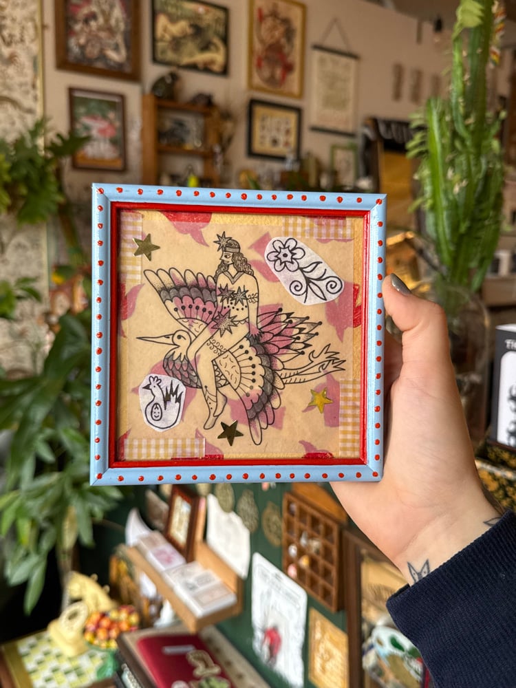 Image of ‘me and the bird’ original