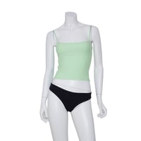 Image 1 of ANM260008 STRAP CAMI BIKINI PASTEL GREEN