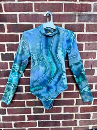 Image 1 of Tie Back Mock Neck (FP) Bodysuit Small